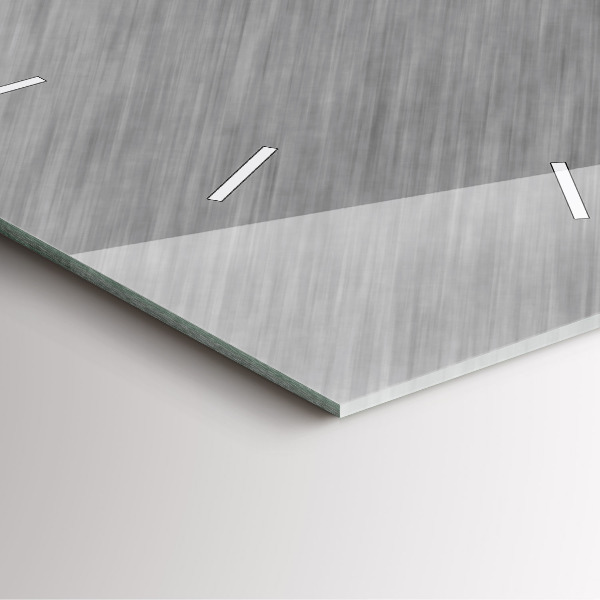 Reloj cuadrado Pared de metal