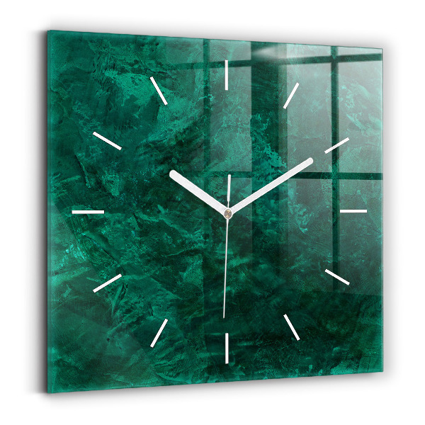Reloj cuadrado Muro Esmeralda