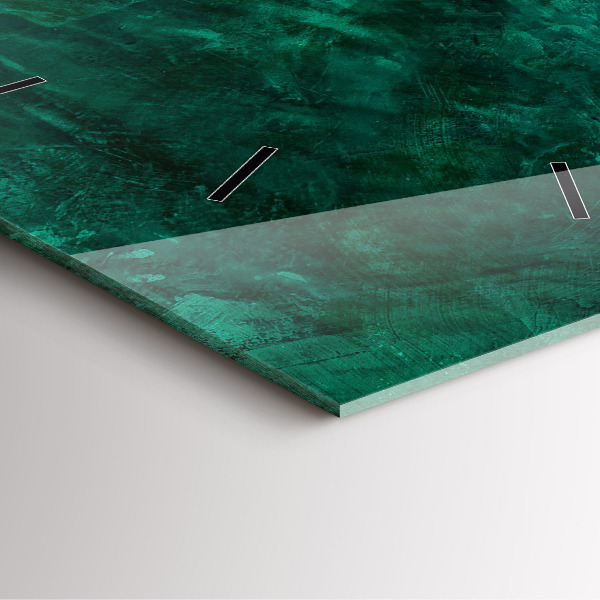 Reloj cuadrado Muro Esmeralda