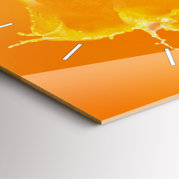 Reloj cuadrado Naranja