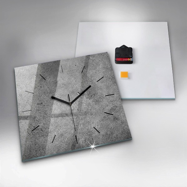 Reloj de pared cuadrado Muro industrial
