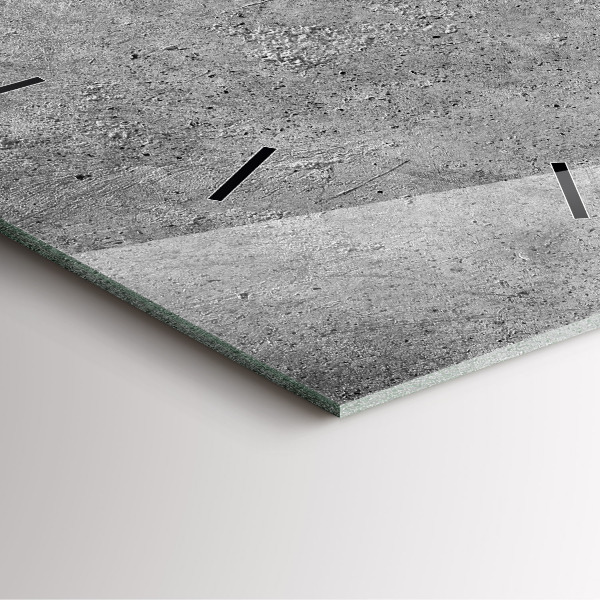 Reloj de pared cuadrado Muro industrial