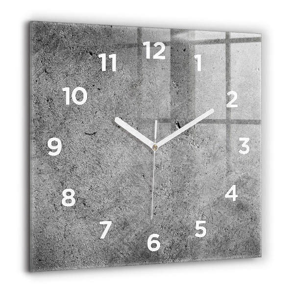 Reloj de pared cuadrado Muro industrial