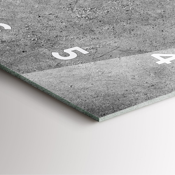 Reloj de pared cuadrado Muro industrial