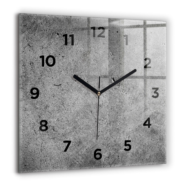 Reloj de pared cuadrado Muro industrial