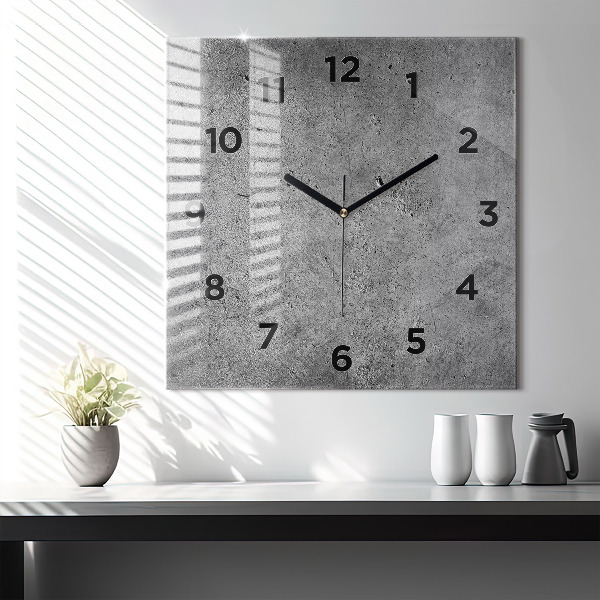 Reloj de pared cuadrado Muro industrial