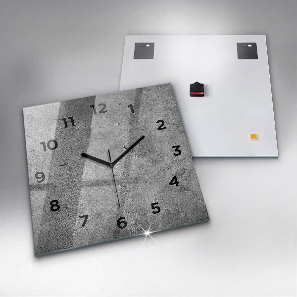 Reloj de pared cuadrado Muro industrial