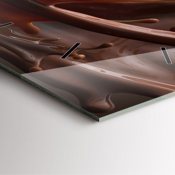 Reloj cuadrado Cacao