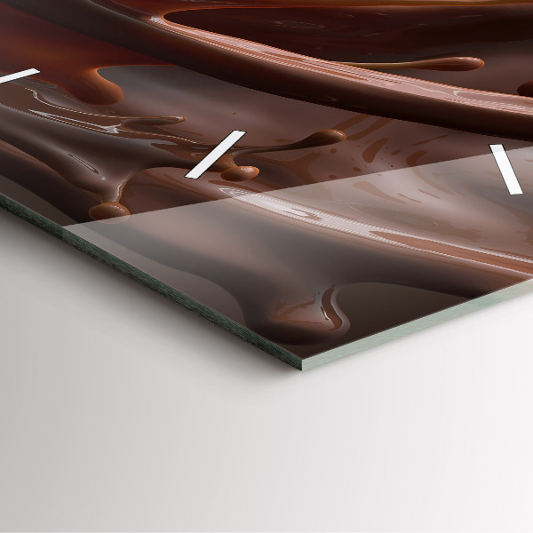 Reloj cuadrado Cacao