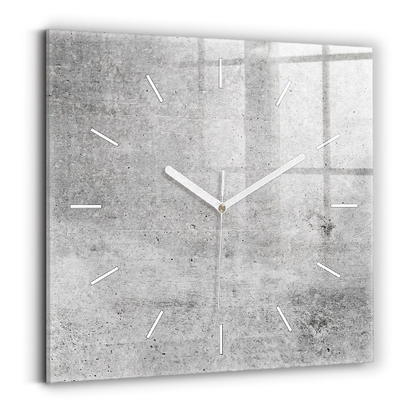 Reloj de pared cuadrado Pared en bruto