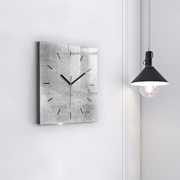 Reloj de pared cuadrado Pared en bruto