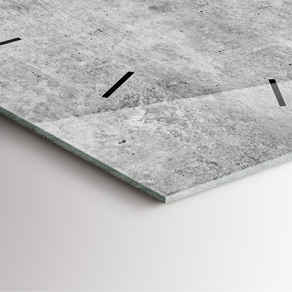 Reloj de pared cuadrado Pared en bruto