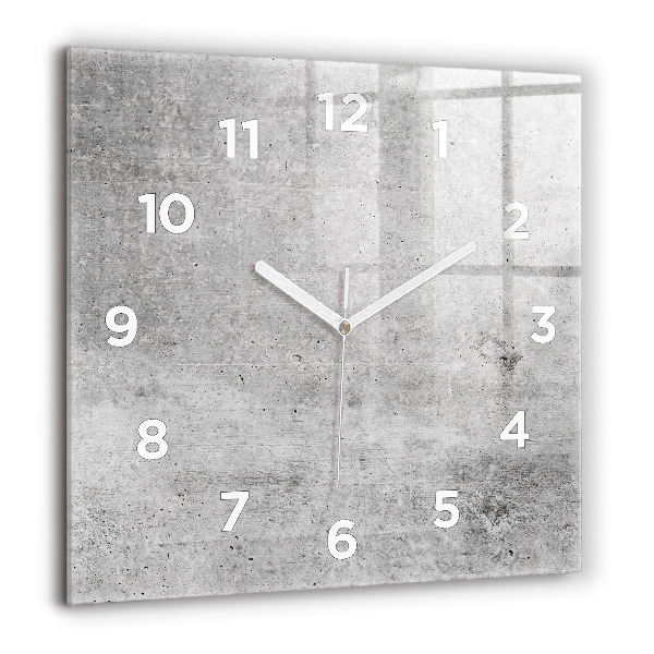 Reloj de pared cuadrado Pared en bruto