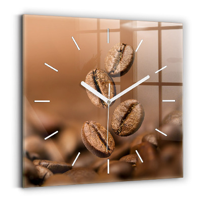 Reloj de pared cuadrado Colores abstractos