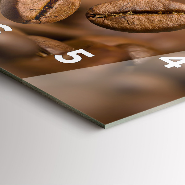 Reloj de pared cuadrado Colores abstractos