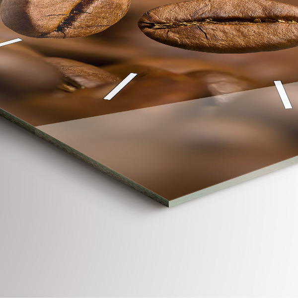 Reloj de pared cuadrado Colores abstractos