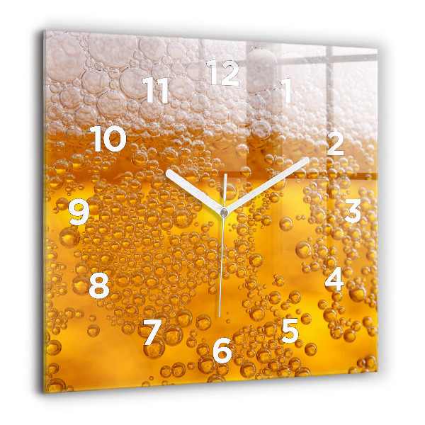 Reloj cuadrado Cerveza