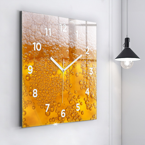 Reloj cuadrado Cerveza