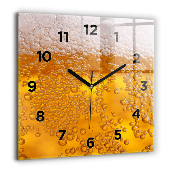 Reloj cuadrado Cerveza