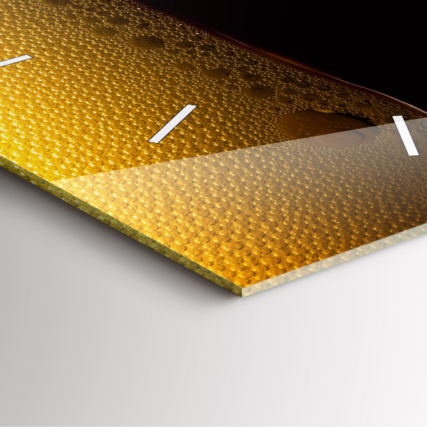 Reloj de pared cuadrado Zumo de naranja