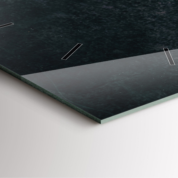 Reloj cuadrado Granos de café