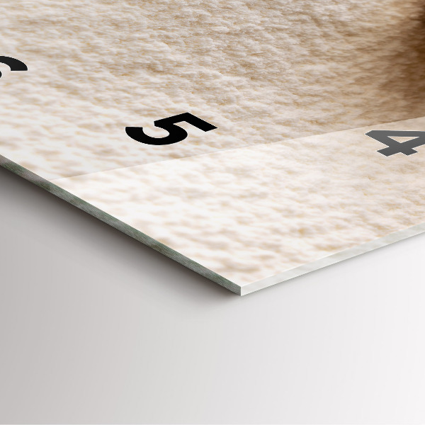 Reloj cuadrado Harina