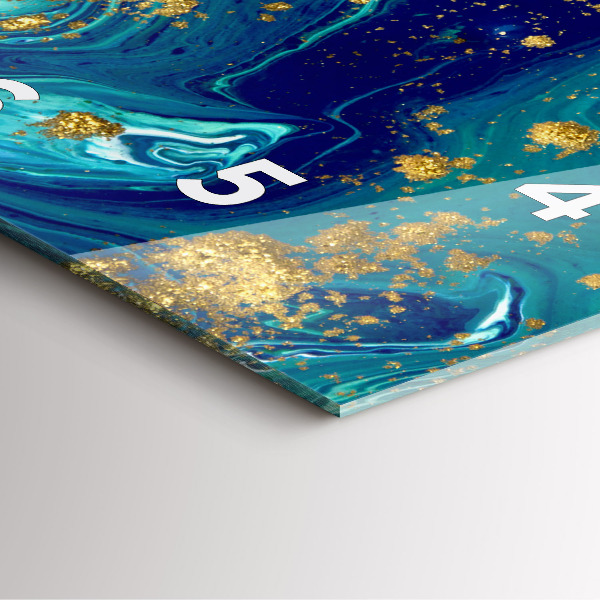 Reloj cuadrado Abstracción moderna