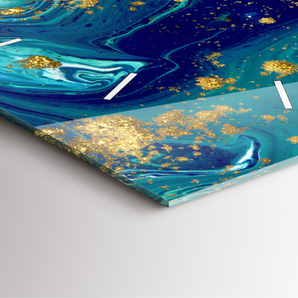 Reloj cuadrado Abstracción moderna