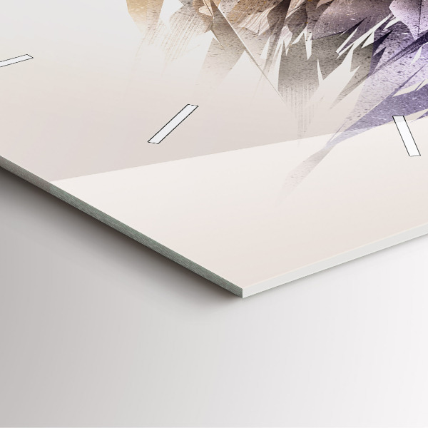 Reloj cuadrado Ave rapaz