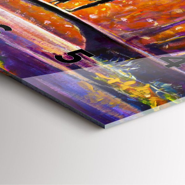 Reloj cuadrado Pareja en el bosque