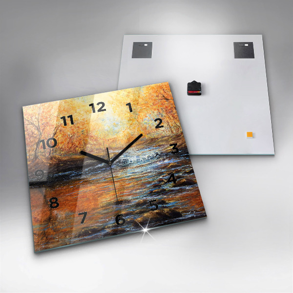 Reloj cuadrado Bellas artes