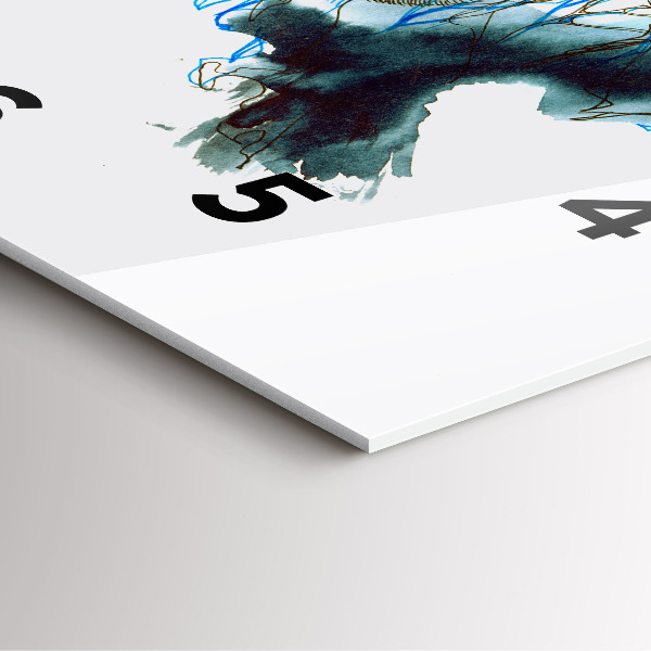 Reloj de pared cuadrado La libertad y la naturaleza de los pájaros