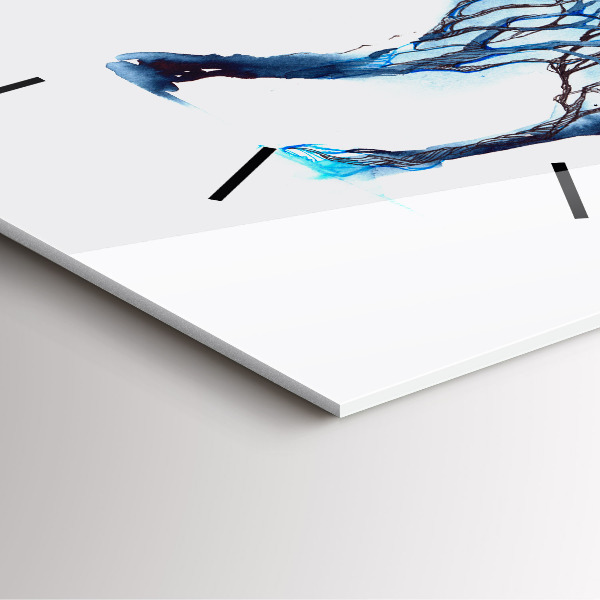 Reloj cuadrado Naturaleza animal Altruismo