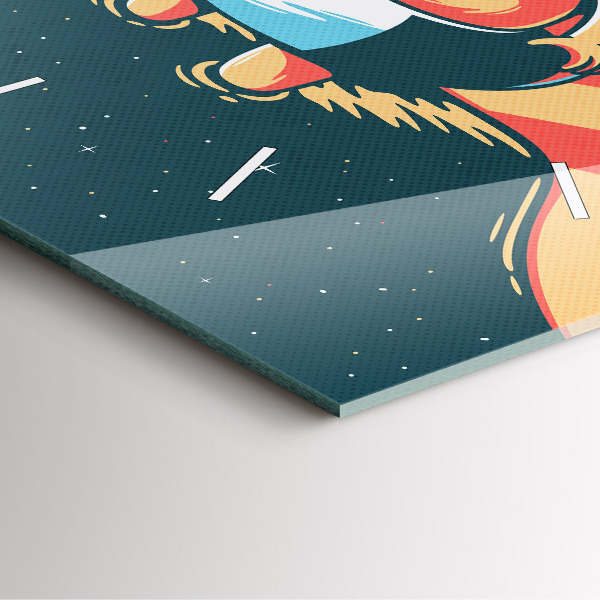 Reloj cuadrado Imaginación infantil