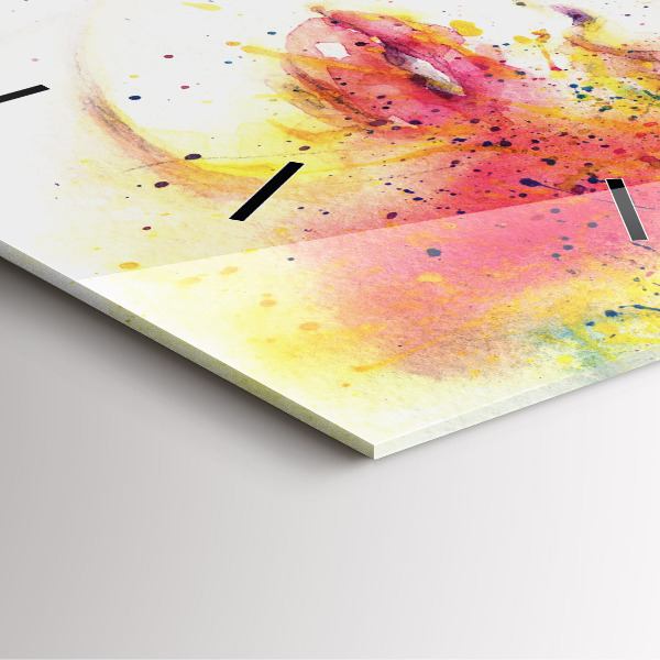 Reloj cuadrado Retrato de una mujer misteriosa