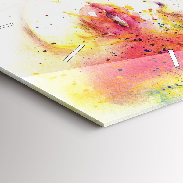 Reloj cuadrado Retrato de una mujer misteriosa