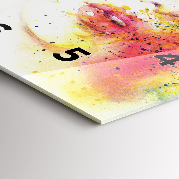 Reloj cuadrado Retrato de una mujer misteriosa