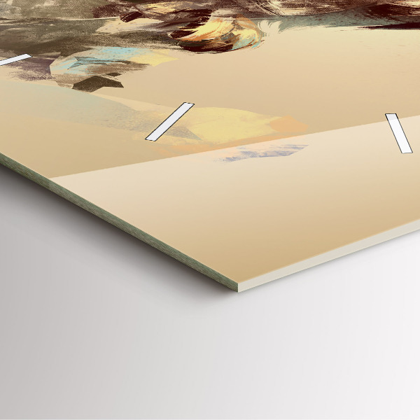 Reloj cuadrado Búho, signo de sabiduría