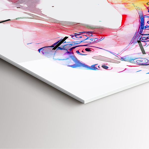 Reloj de pared cuadrado Dos Cuerpos Un Alma