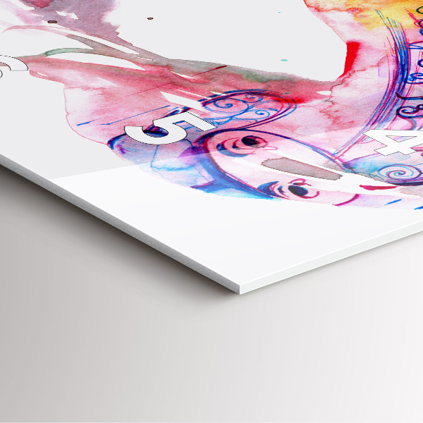 Reloj de pared cuadrado Dos Cuerpos Un Alma