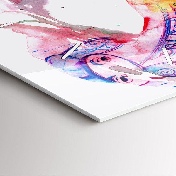 Reloj de pared cuadrado Dos Cuerpos Un Alma