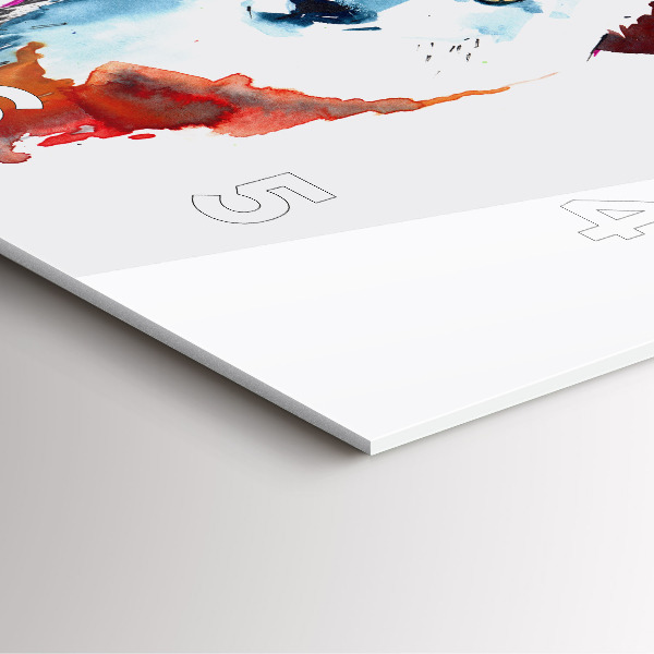 Reloj cuadrado Hombre Lobo Luna Llena y Luna