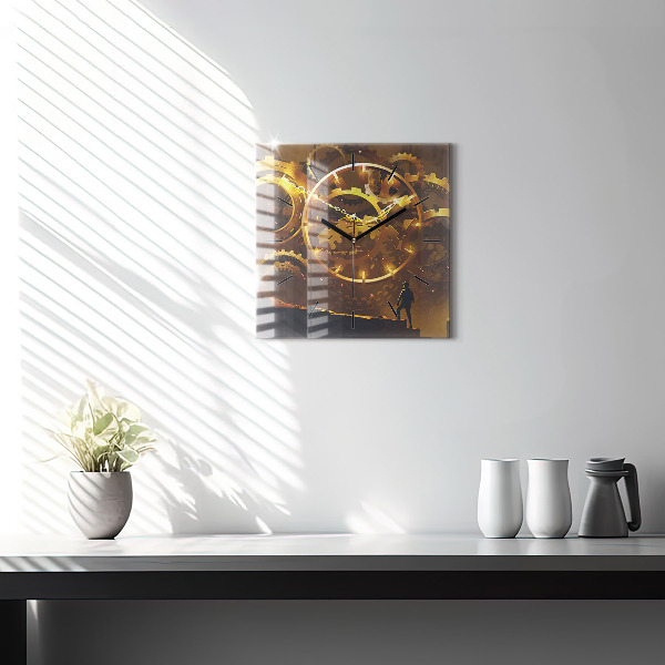 Reloj cuadrado Tiempo - Mecanismo