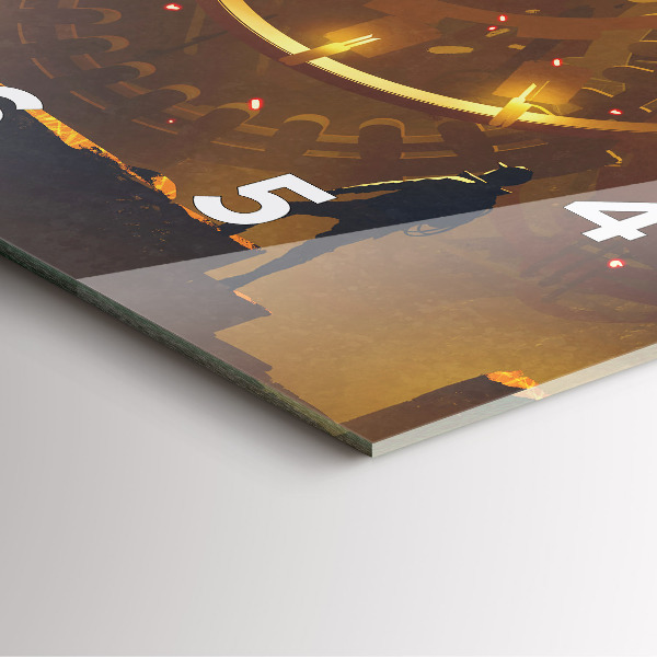 Reloj cuadrado Tiempo - Mecanismo