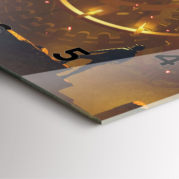 Reloj cuadrado Tiempo - Mecanismo