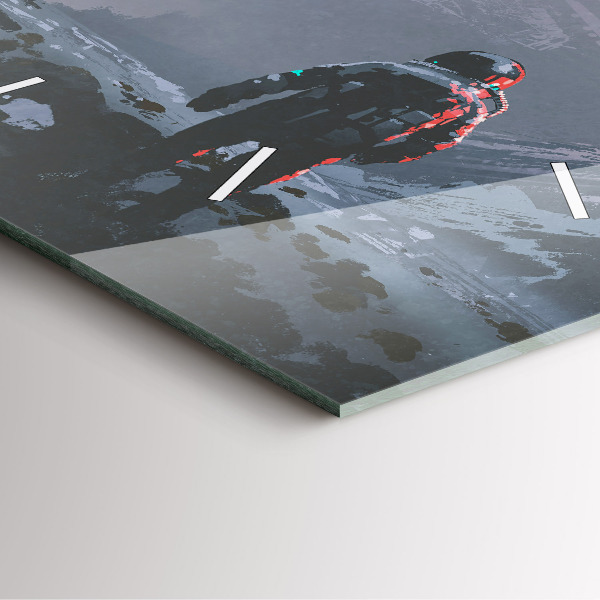 Reloj cuadrado Astronautas Vía Láctea