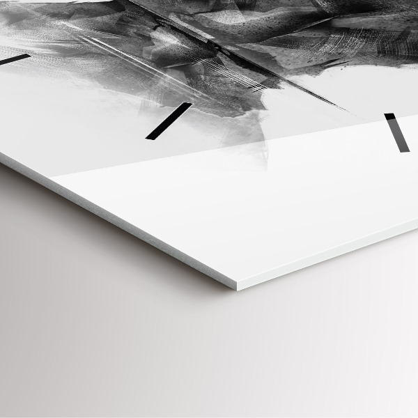 Reloj de pared cuadrado Dibujo oso