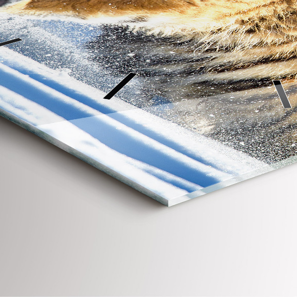 Reloj cuadrado Paso adelante audaz