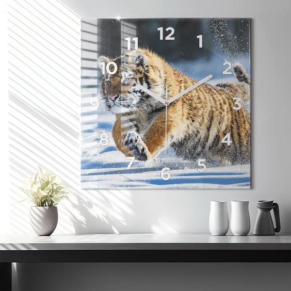 Reloj cuadrado Paso adelante audaz