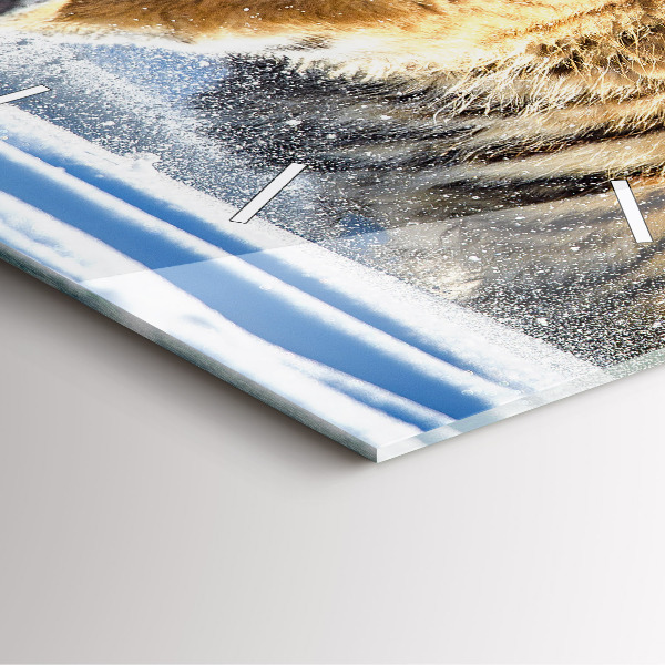 Reloj cuadrado Paso adelante audaz